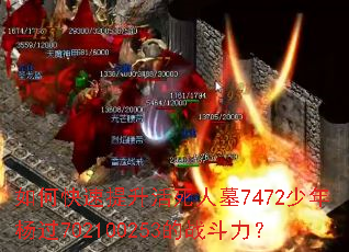如何快速提升活死人墓7472少年杨过702100253的战斗力? 如何快速提升活死人墓7472少年杨过702100253的战斗力?