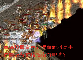 重温热血青春?传奇新服高手进阶必备攻略指南有哪些? 重温热血青春?传奇新服高手进阶必备攻略指南有哪些?