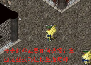 传奇刺客武器如何选择?掌握这些技巧让你重返巅峰 传奇刺客武器如何选择?掌握这些技巧让你重返巅峰