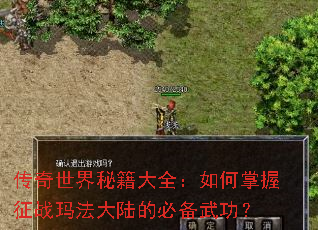 传奇世界秘籍大全:如何掌握征战玛法大陆的必备武功? 传奇世界秘籍大全:如何掌握征战玛法大陆的必备武功?