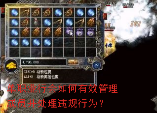 单职业行会如何有效管理成员并处理违规行为? 单职业行会如何有效管理成员并处理违规行为?