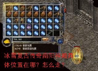 冰雪复古传奇南阳神殿具体位置在哪?怎么走? 冰雪复古传奇南阳神殿具体位置在哪?怎么走?