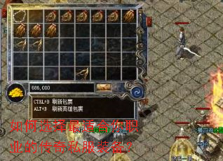 如何选择最适合你职业的传奇私服装备? 如何选择最适合你职业的传奇私服装备?