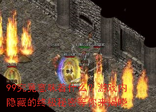 99究竟意味着什么?游戏内隐藏的终极秘密等你来揭晓 99究竟意味着什么?游戏内隐藏的终极秘密等你来揭晓
