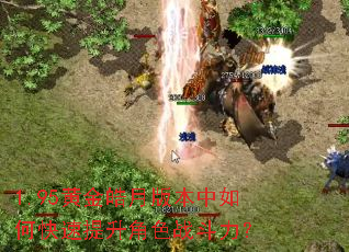1.95黄金皓月版本中如何快速提升角色战斗力? 1.95黄金皓月版本中如何快速提升角色战斗力?