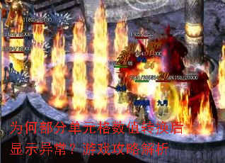 Ϊ�β��ֵ�Ԫ����ֵת������ʾ�쳣����Ϸ���Խ���