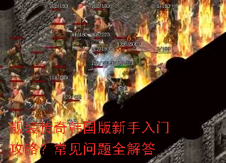 靓装传奇韩国版新手入门攻略?常见问题全解答 靓装传奇韩国版新手入门攻略?常见问题全解答