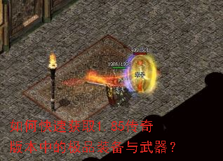 如何快速获取1.85传奇版本中的极品装备与武器? 如何快速获取1.85传奇版本中的极品装备与武器?