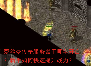 爱丝曼传奇服务器于哪年开启?新手如何快速提升战力? 爱丝曼传奇服务器于哪年开启?新手如何快速提升战力?